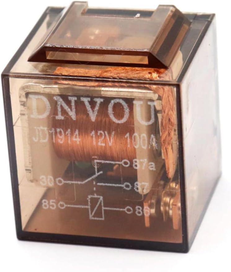 5PCS Way Fuse Holder Box Pin and Relays Automotive Relay Storage for Car Truck Trailer Boat