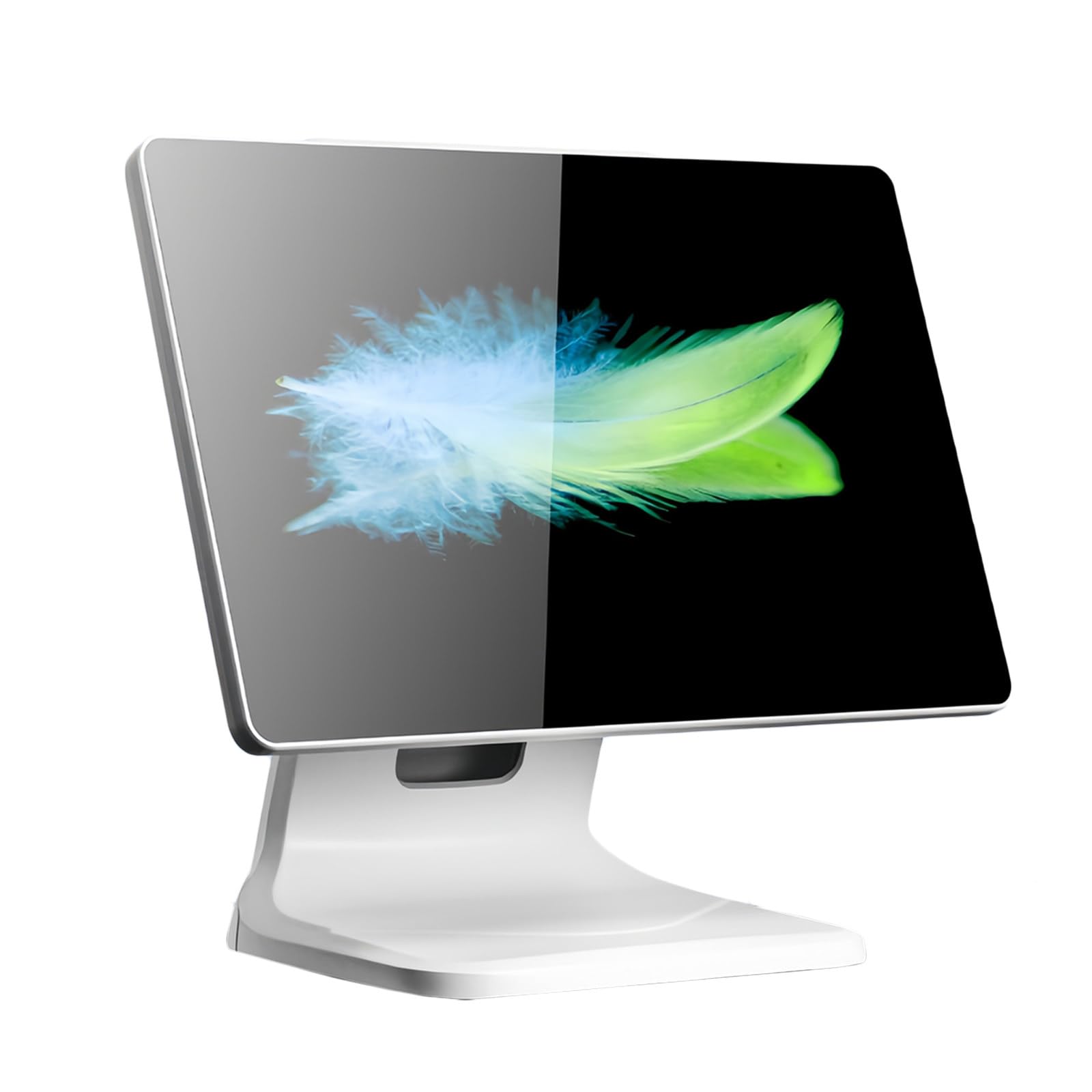Sistemi POS per PC con Touch Screen da 15,6 Pollici, Sistemi POS con Registratore di Cassa Touch Screen Intelligente Tutto in Uno, CPU-i3 4g + 64g per Ristoranti Aziendali, 1920 * 1080 Pixel