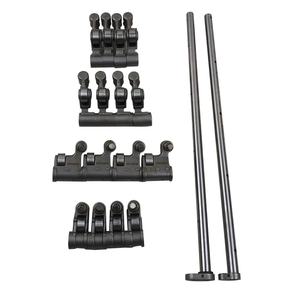 Bisenya Set completo di alberi bilancieri 03G109365 03G109366A con bilanciere adatto per V-W Aud1 Se-at Sk0da 2.0 TDI AZV BKD BMN BVE Controllo motore a bilanciere 03G109411A 03G109411B 03G109412