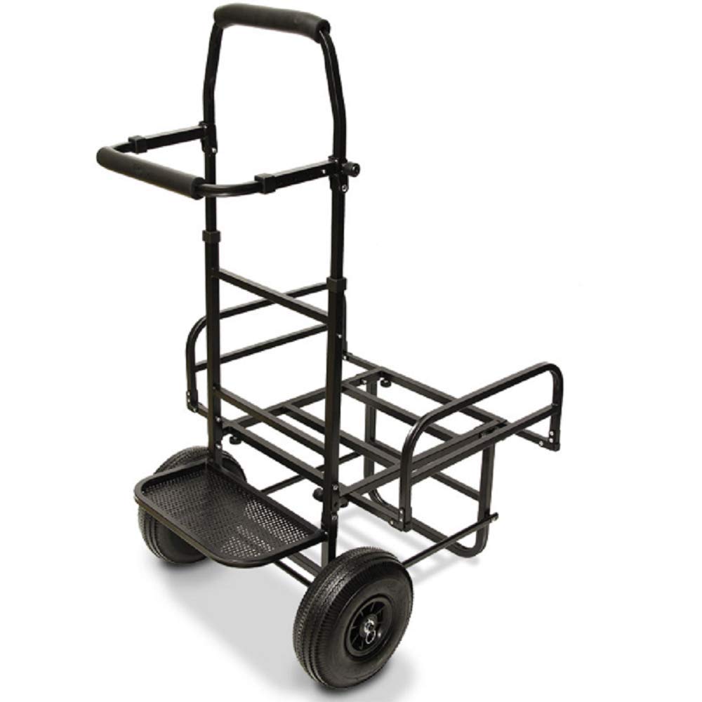 G8DS® Dynamic Trolley stabil faltbar Zwei Reifen Transport Tackle Karpfen Angeln