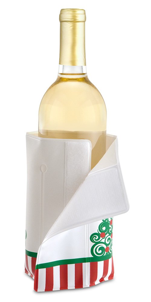 Epic Products Swirl Tree Wine Chill Bottle Cooler, Multicolor