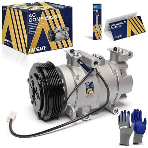 AISIN ACCZ-00460 Air Conditioner AC Compressor - Compatible with Mazda