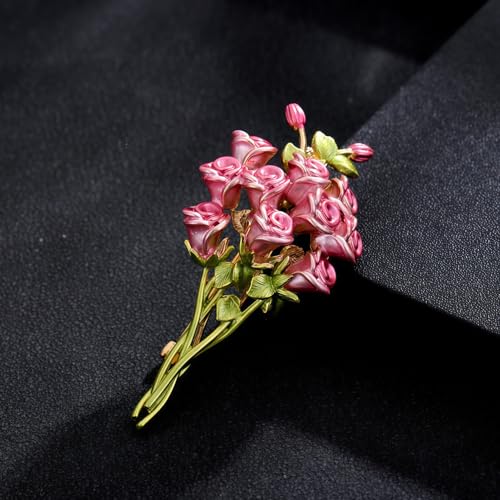 Image of Brooch Pins For Women Fashion Elegant Brooches Lapel Badges Coat Sweater Scarves Shawl Dress Accessory Wedding Party Prom Jewelry