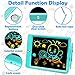 8.5 Inch LCD Writing Tablet Toys for 3 4 5 6 7 8 Year Old Boys Girls Gifts, Colorful Drawing Board Writing Doodle Pad, Portable Scribbler Boards Educational Toys Gifts for Kids Learning (Blue)