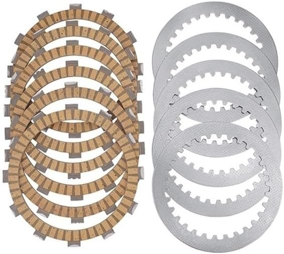 XV400 XV500 XV535 XVS400に適合するオートバイ用紙ベースベークライトクラッチフリクションプレート(Bakeli