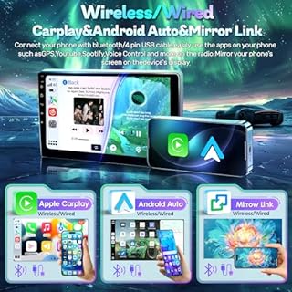 Gearzbtor 8Core 4+64G Car Radio for Ford Edge 2010 2011 2012 2013 2014,9" IPS Touchscreen Android 13 Edge Stereo Headunit Wireless CarPlay Android Auto BT GPS 5G WiFi 48EQ FM/RDS 1080P Backup Camera