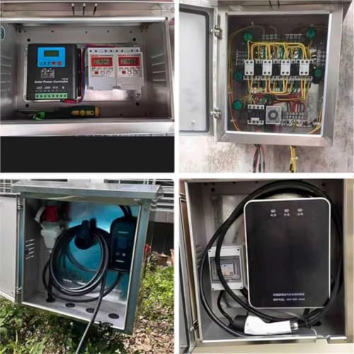 Caja de conexiones eléctricas impermeable de acero inoxidable para exterior e interior 8