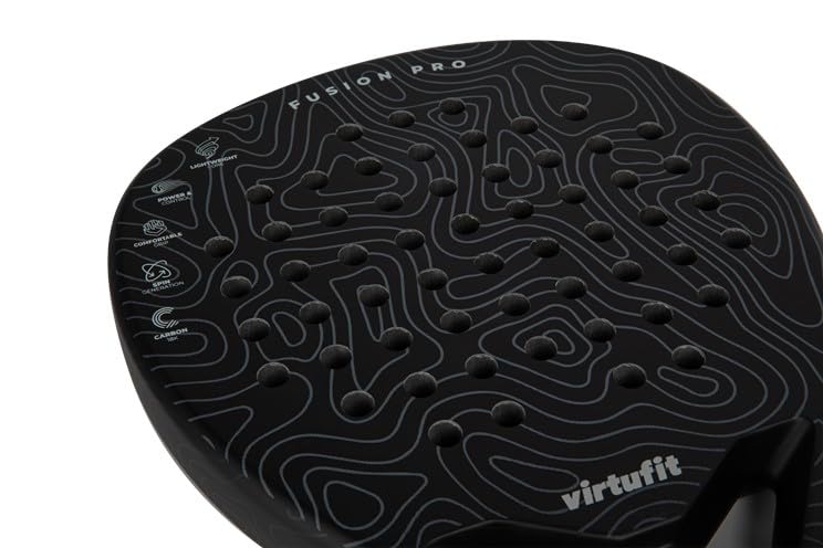 VirtuFit Fusion Pro Padel Set - czarny - szary