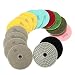 Produktbild Polierer Rotary Radscheibe Pads 4-Zoll-Polierauflagen mit Self-Adhesive Disc Polierscheiben Set 50-6000 Grit Wet Dry Diamant 15 Stück