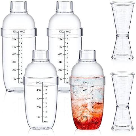 Uiifan 6-Piece Cocktail Shaker Set Cover