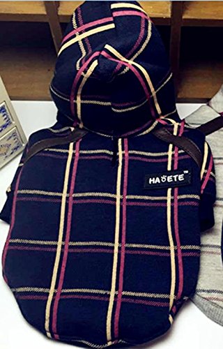 Pet Dog Sweatshirt Warm Hooded Sports Clothes Winter Coat