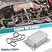 X AUTOHAUX Car Engine Oil Cooler Housing with Gasket Assembly for Mercedes-Benz W204 2007-2014 2711880401