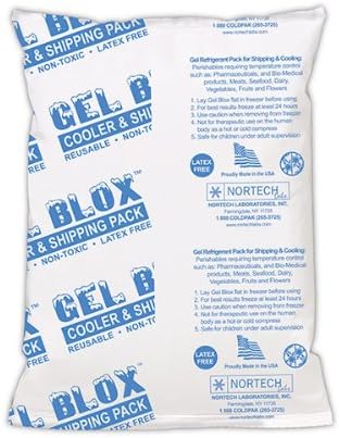Cold Shipping Packs, 22 oz: 6" x 8" - Pack of 6