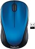 Logitech M317 Mouse Inalámbrico, 2.4 GHz con Receptor USB, Seguimiento Óptico 1000 DPI, Batería de 12 Meses, Compatible con PC, Mac, Laptop, Chromebook - Azul 1
