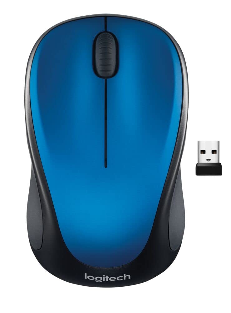 Logitech M317 Wireless Mouse 2 4 GHz with USB Receiver 1000 DPI Optical Tracking 12 Month Battery Compatible