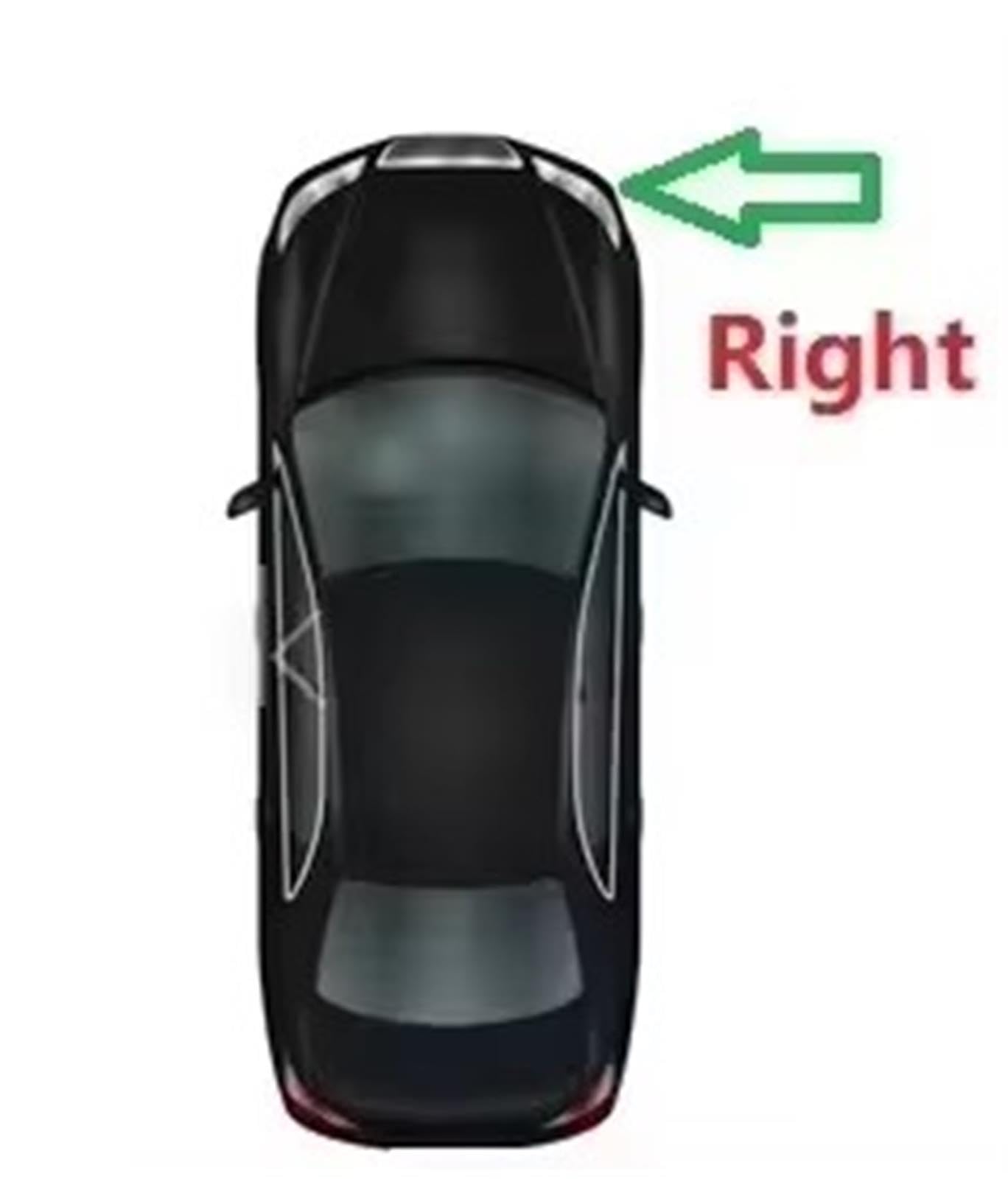 Pour Megane pour Scenic RX4 2000-2003 Verre rétroviseur extérieur