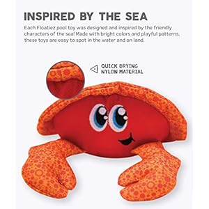 Outward Hound Floatiez Crab Floating Dog Toy Medium
