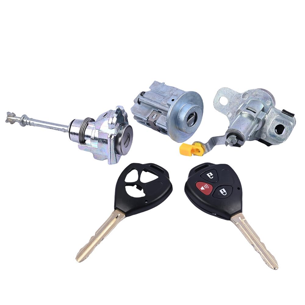 Ignition & LH+RH Door Lock Cylinder for 2009-2013 for Toyota for Corolla