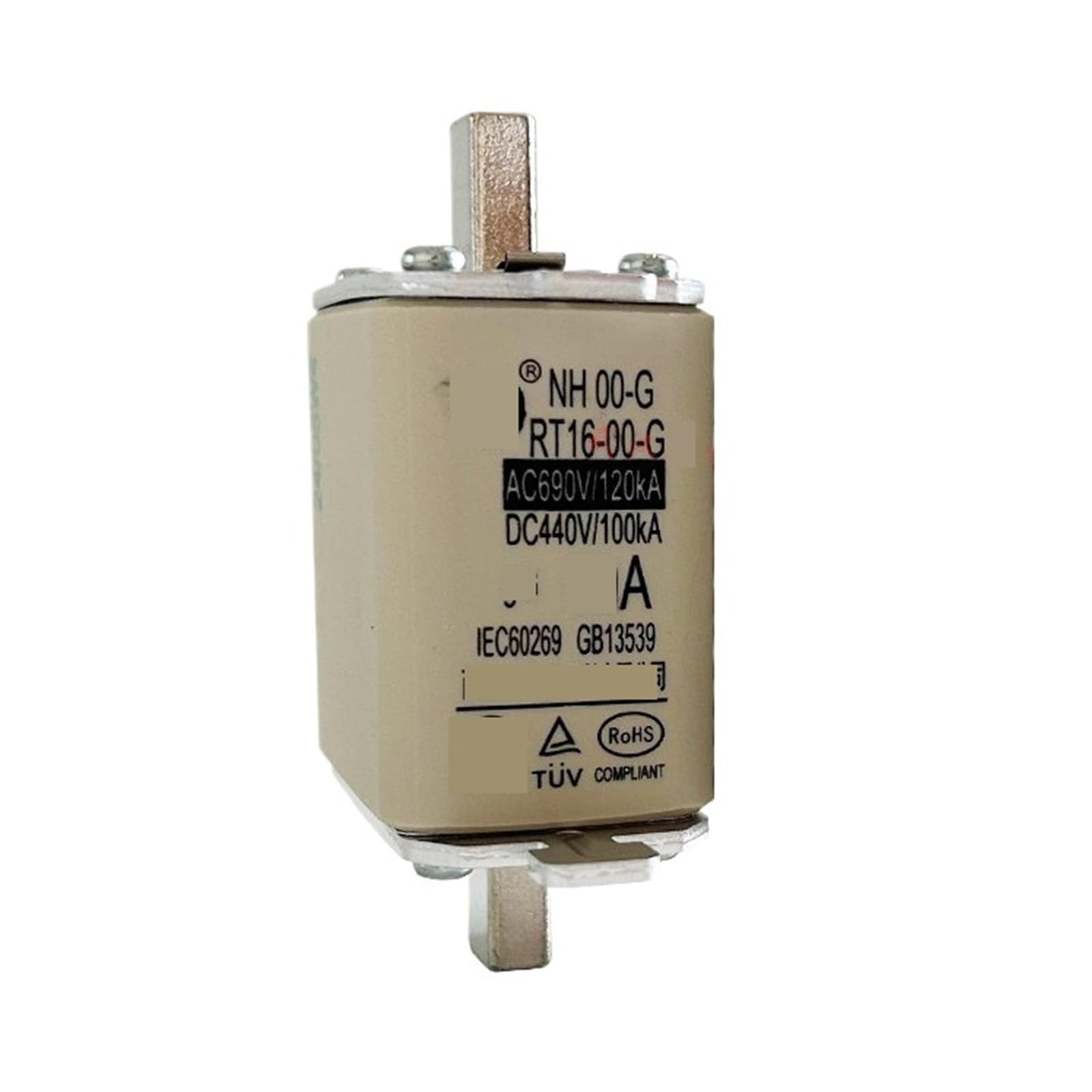 Fusible NH00-G RT16-00 protégeant les armoires électriques 80A 690V - 2