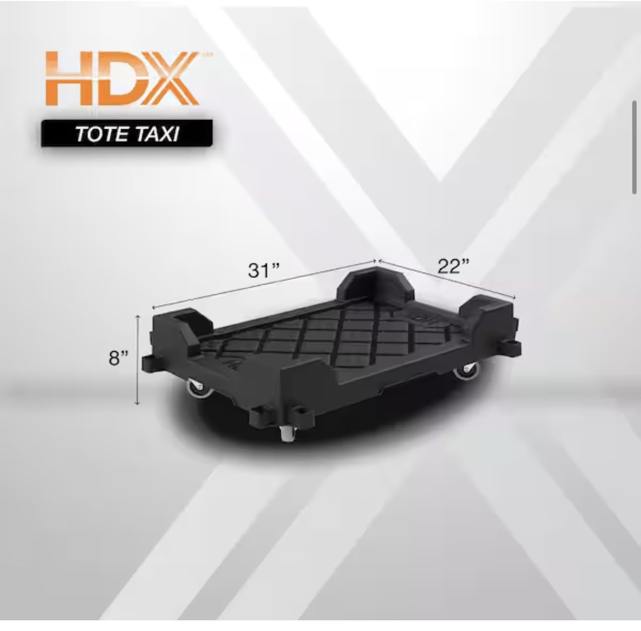 Amazon.com - Storage Tote Taxi, 27 Gal