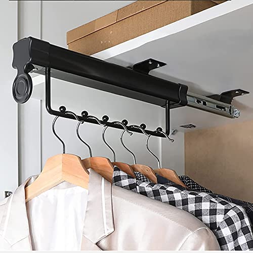 Tige coulissante extensible robuste pour aménagement de dressing - 3
