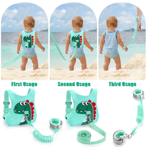 Fitarts CHILD TODDLER LEASH Leash-Baby Walking Safty Harness And Child Anti Lost Wrist Link thumb #4