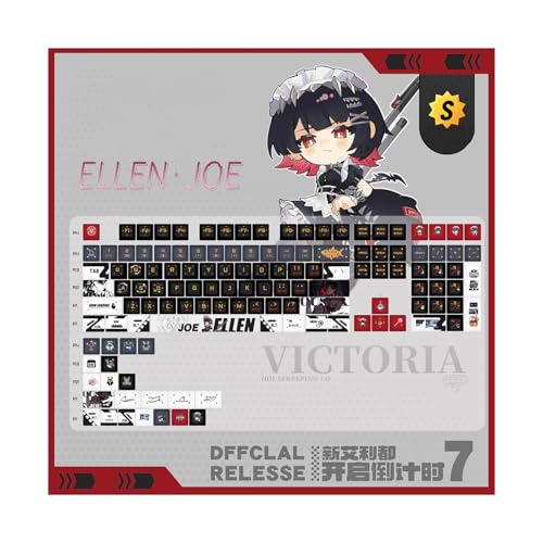 Amazon | ゼンレスゾーンゼロ エレン・ジョー キーキャップ PBT染め 熱