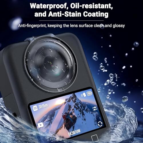 Image of Osmo 360 Dual Lens Protector Guard for DJI osmo 360 Action Camera, Premium PC Material Lens Cover Dust Proof, Anti-Scratch & Shockproof Lens, DJI Accessories (Osmo 360 Lens)