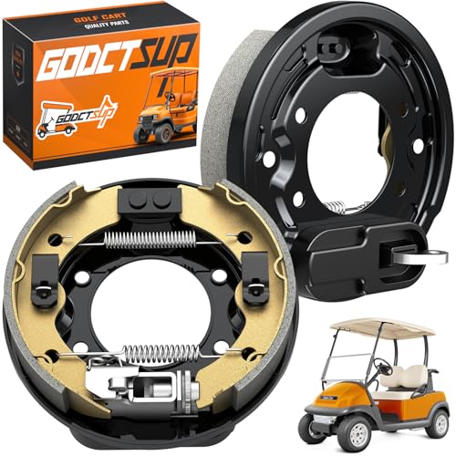 GODCTSUP Golf Cart Brake Assembly Fits Precedent &DS 1995-Up and Tempo 2018-Up Driver & Passenger Side Club Car Rear Brake Cluster Club Car Brake Kit OEM# 101823301 103380202