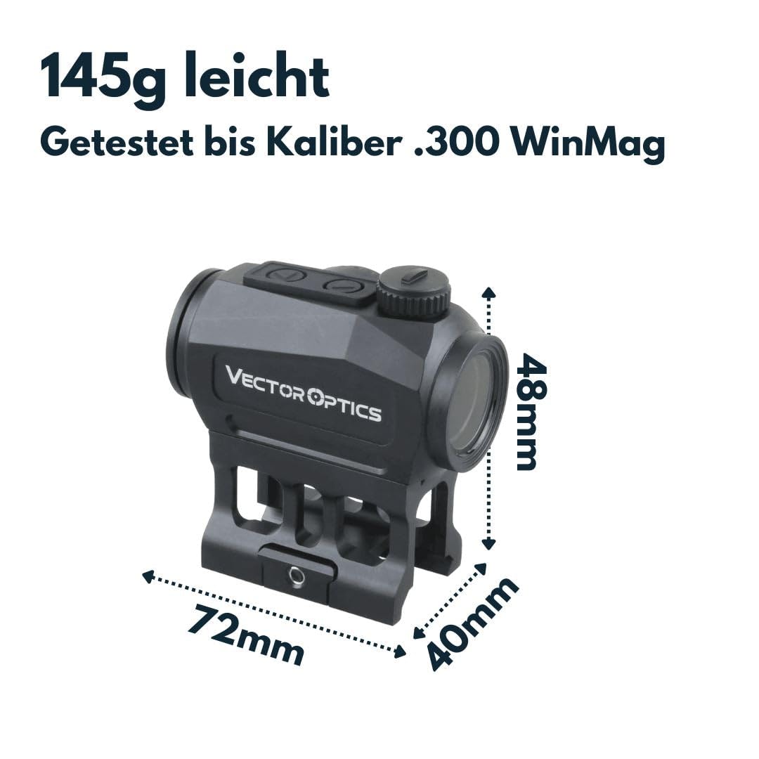 Vector Optics SCRD-51 Maverick-IV 1 x 20 Mini visiera Rotpunkt per
