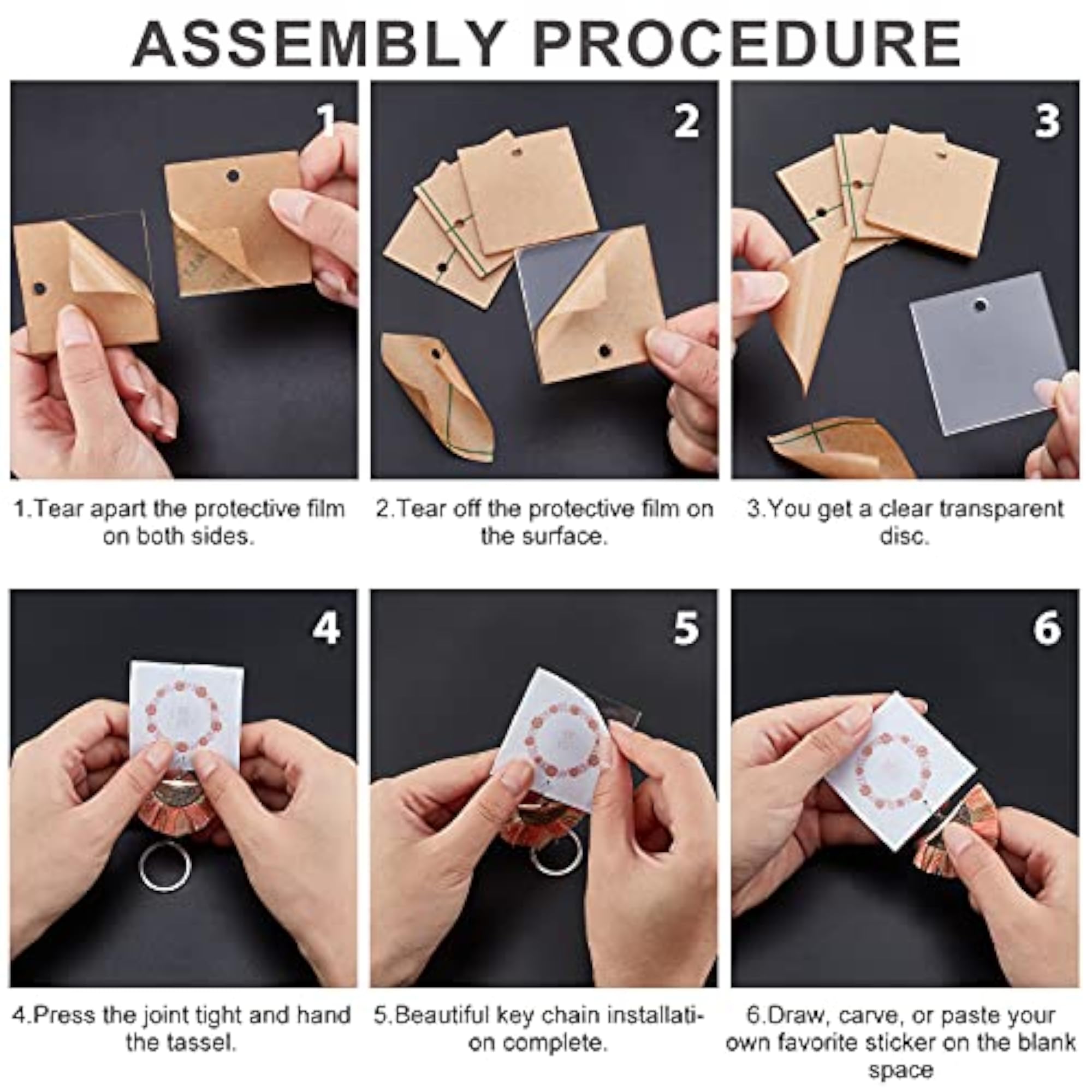 Clear Acrylic Sheets for DIY Crafts
