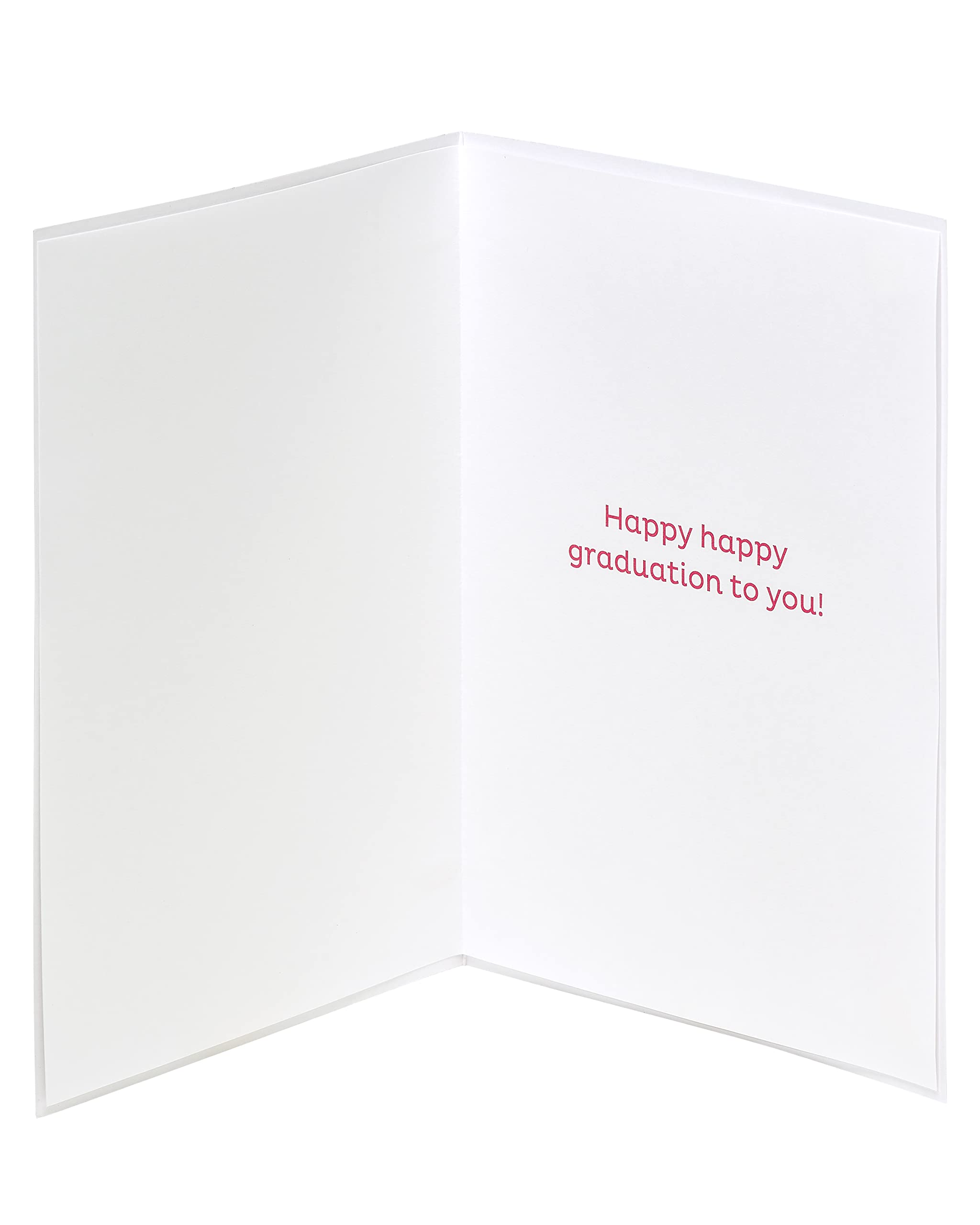 Amazon.com : Papyrus Hello Kitty Graduation Card (Happy Happy Graduation) :  Office Products