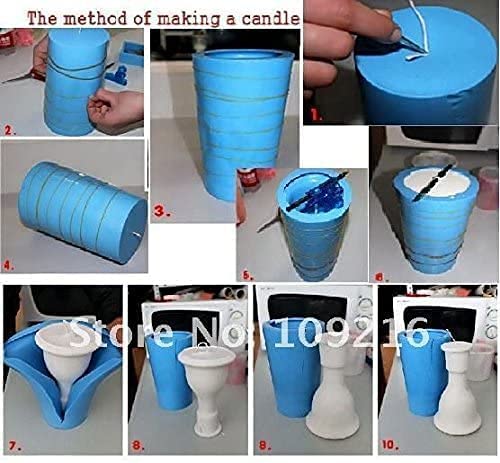 LC Engel N195 Craft Art Silikon Seife Form Craft DIY, SeifengieÃform Kerze handgefertigt – Bild 4