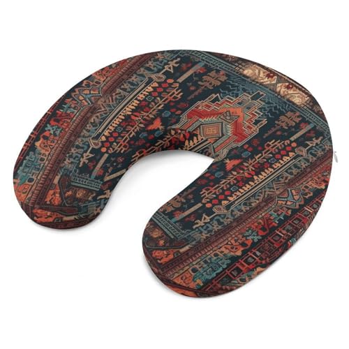 Almohada de viaje espuma viscoelástica talla única miniatura 6