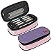 Ahlirmoy Astuccio Portapenne, Astucci Portamatite Grande per Ragazza Ragazzo Astuccio Scuola per Studente Collegio Forniture, Astuccio Aesthetic Regalo (Rosa-viola)