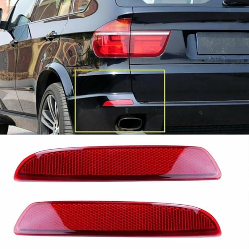 Feux de pare-chocs arrière de voiture pour BMW X5 E70 2010-2013 accessoires réflecteur - 7