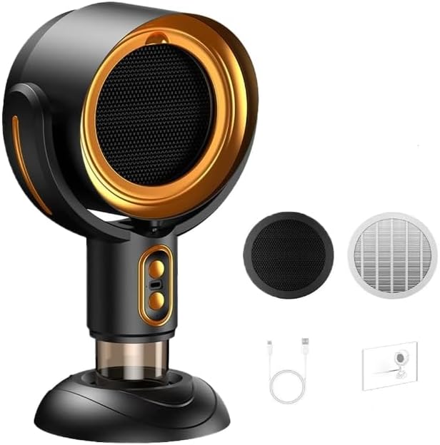 Smoke Purifier For Smoking Indoors,Portable Exhaust Fan and Washable Smoke Filter for Indoor BBQ,Hot Pot, Range Hood