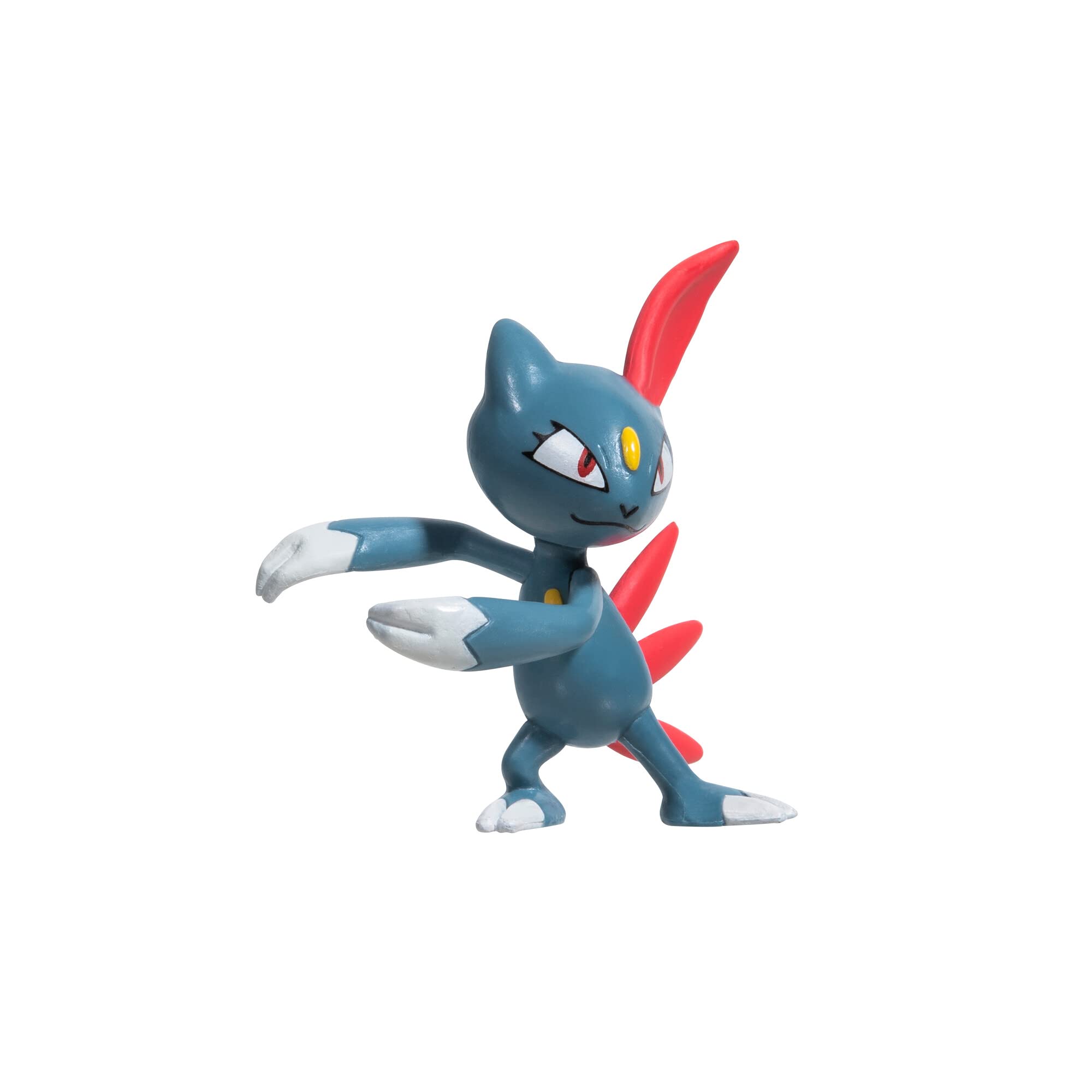 Pokemon PKW2719 – Clip and Go Poké Ball Belt Set – Pallina Oscura, palla di lusso & Snipel, set ufficiale con statuetta