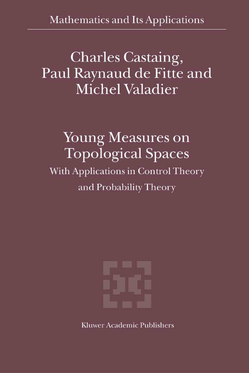Young Measures on Topological Spaces: With Applications in Control Theory and Probability Theory (Mathematics and Its Applications)