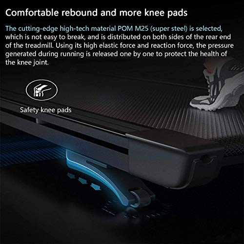 Image of Home Treadmill Folding Motorised Treadmill Intelligent Multifunctional Treadmill Foldable Household Shock Absorption Electric Speed Walking Treadmill for Home and Office
