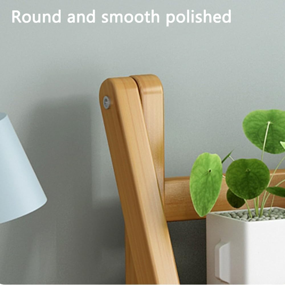 Bamboo 2 Tiers Ladder Plant Stand, Indoor Outdoor Plant Shelf For Multiple Plants, Tabletop Bamboo Succulent Plant Stand Storage Rack, Flower Pot Display Shelf For Home Garden Patio Balcony