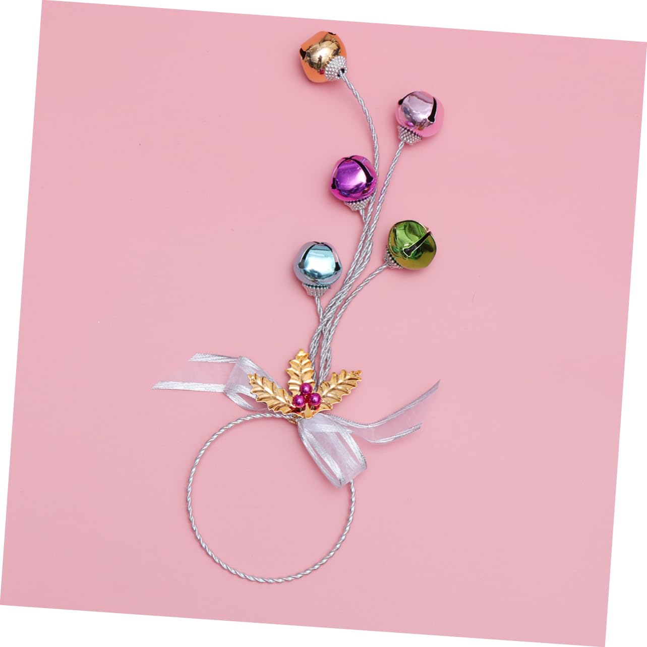 Amazon.co.jp: Lurrose 鉄製クリスマスベル リング付き吊り下げ