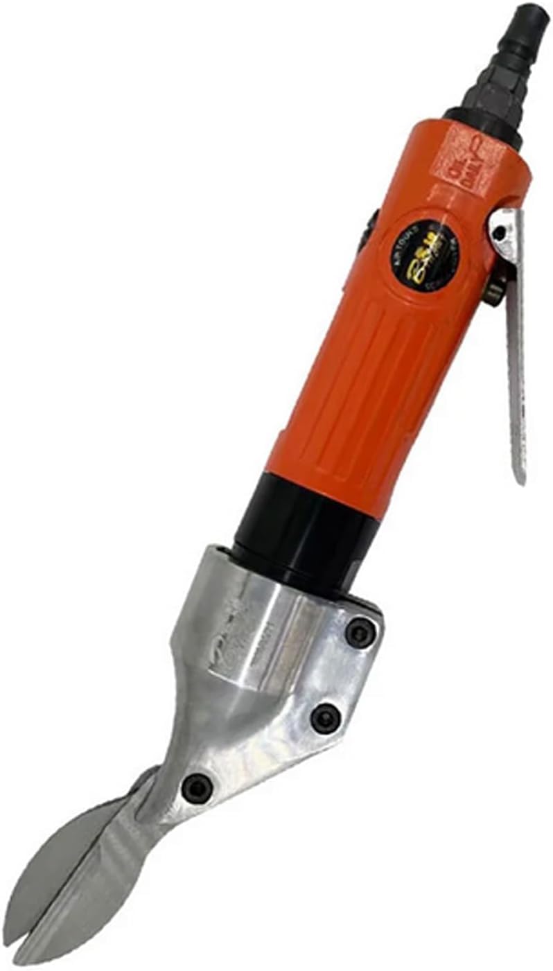 Pneumatic Sheet Metal Scissors Straight Double Blade Air Shears Sieve Cutting Tool 2600RPM 90PSI BC-310ST