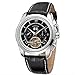 Produktbild Herren Armbanduhr Mechanische Uhr Tourbillon Automatic Simple Analog Date Display Watch,Schwarz