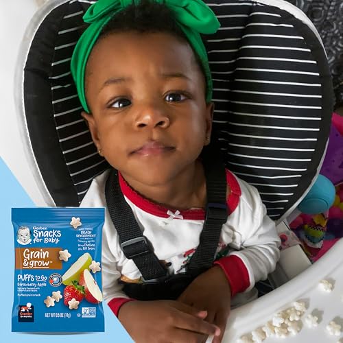 Image of Gerber Puffs to Go Strawberry Apple (Pack of 2)