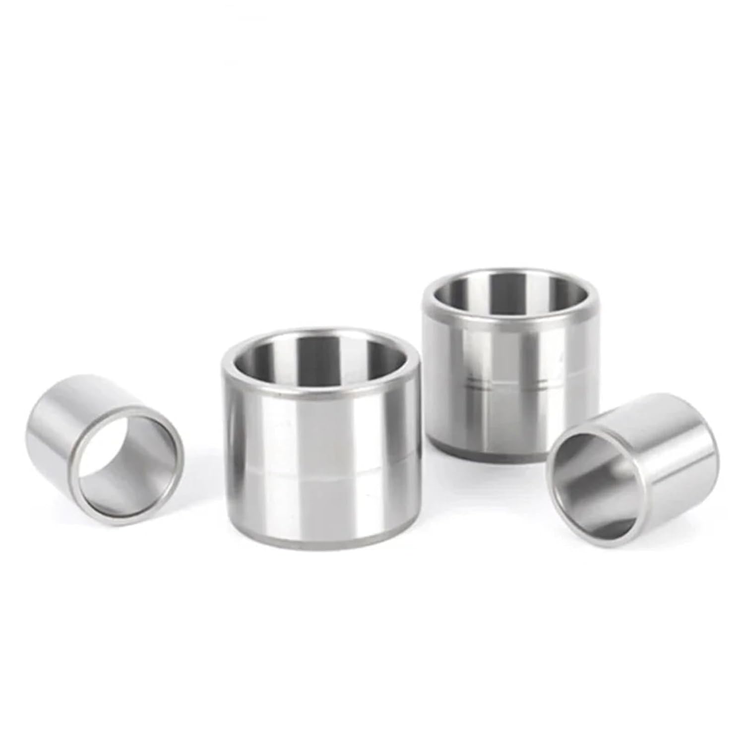 GCR15 Bearing Steel Sleeve - Wear-Resistant Axle Bushing Guide Ring Spacer (26/28/30/32mm ID)(32x37x42mm 1pc)