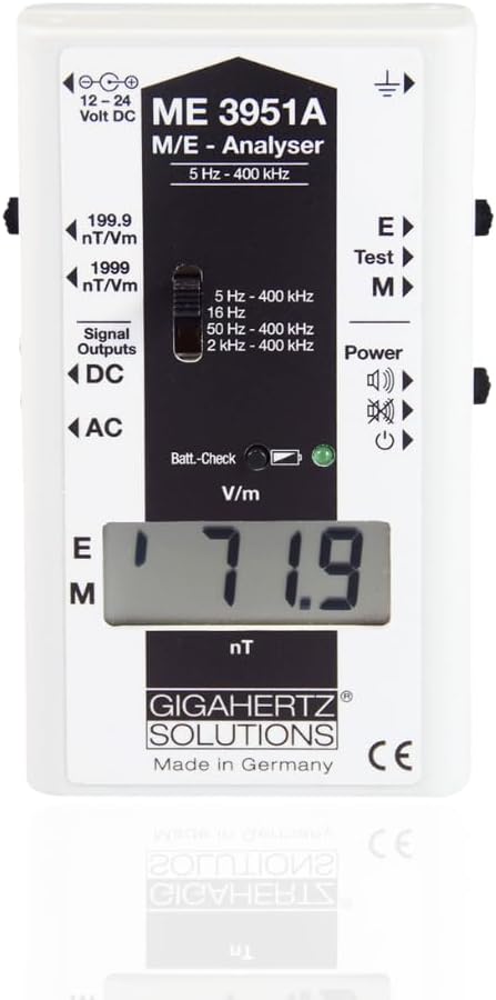 GIGAHERTZ SOLUTIONS ME3951A EMF Meter Kit 5Hz - 400kHz