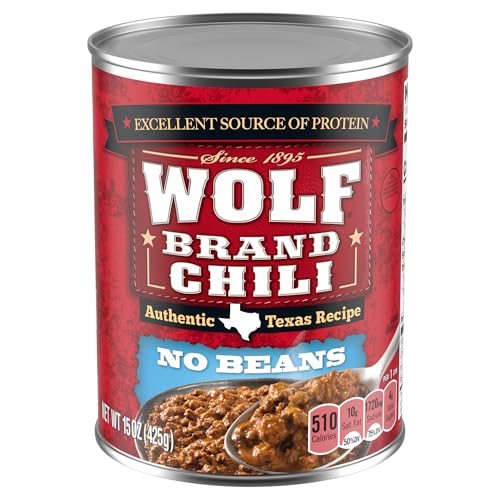 Wolf, Chili, No Beans (Pack of 4)