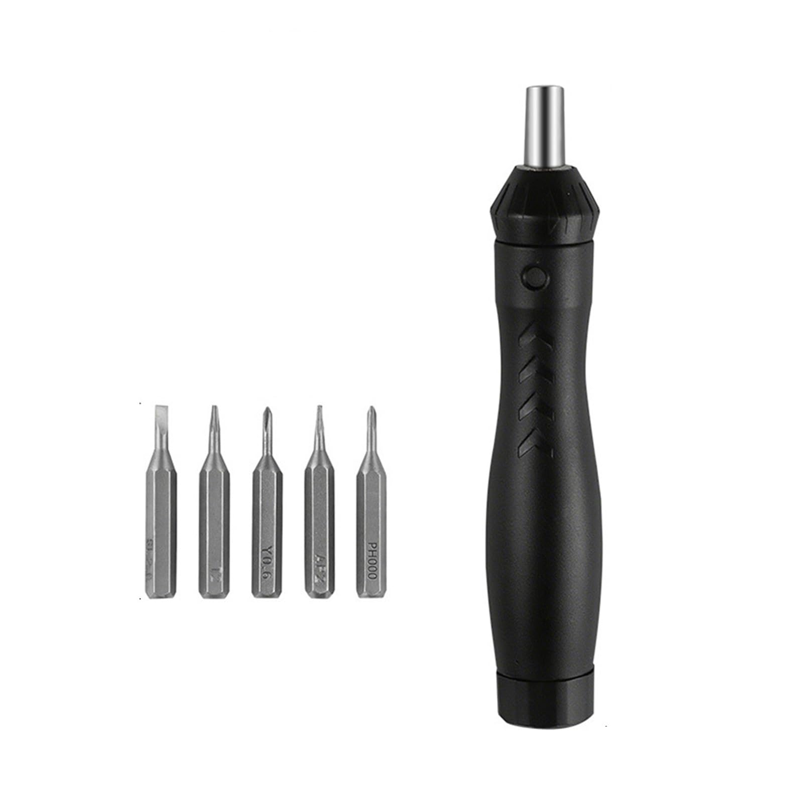 5-in-1 Ratcheting Screwdriver Set with 5 Steel Bits, Ergonomic Handle for Household & Automotive Repairs Steel Screwdriver Set