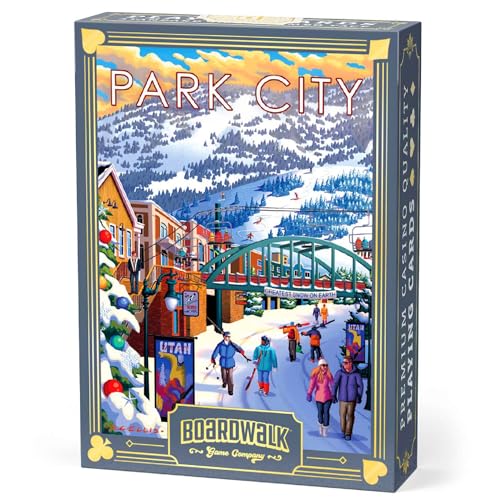 Boardwalk Game Company Playing Cards, Park City Winter